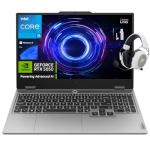 Lenovo LOQ Gaming Laptop, 15.6" FHD 144Hz Display, Intel Core i5-13450HX, NVIDIA GeForce RTX 5050, 32GB DDR5 RAM, 1TB SSD, Wi-Fi 6, Backlit, Windows 11 Pro, Luna Grey, w/Mytrix Gaming Accessory