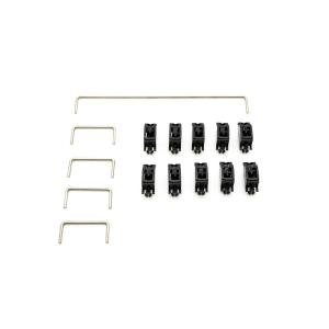 Black Clip-in PCB Mount Stabilizer Set for Keyboards