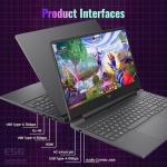 HP Victus 15 Intel i5-13420H (Beats Intel i7-12650H), NVIDIA RTX 4050 Gaming Laptop, 15.6 FHD 144Hz IPS, 32GB RAM, 1TB SSD, Wi-Fi 6, Backlit KB, Win11 Home, Bundle with PCO Notebook Folding Radiator