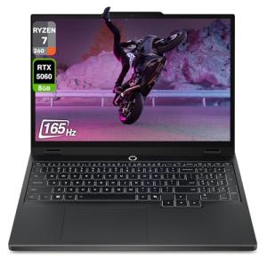 Lenovo Legion 5 Gaming Laptop, Ryzen 7, RGB Keyboard