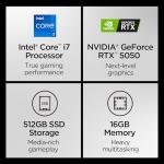 Lenovo Legion 5i – AI-Powered Gaming Laptop - Intel® Core™ i7-13650HX - 15" 2K WUXGA IPS Display – 4.9GHz – NVIDIA® GeForce RTX™ 5050 – 16GB Memory – 512GB Storage – Eclipse Black