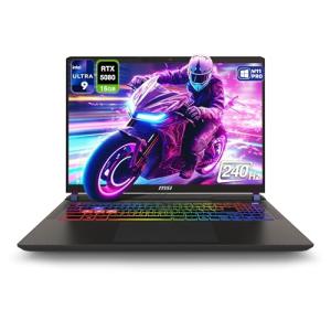 MSI Vector 16 HX Gaming Laptop with RGB Keyboard