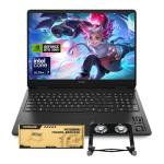 HP OMEN 16 Ultra Slim RTX 5060 2025 AI Pro Gaming Laptop, 16" FHD+ 144Hz, Intel Ultra 7 255H(Beats Intel i7-14700), NVIDIA RTX 5060, 64GB DDR5 RAM, 4TB SSD, Bundle with PCO Laptop Cooler