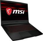 MSI GF63 Premium Gaming Laptop, 15.6"" FHD Thin-Bezel Display,10th Gen Intel Quad-Core i5-10300H, 16GB RAM, 1TB SSD, GeForce GTX 1650 4GB, Backlit Keyboard, Windows 10, Black