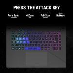 ASUS ROG Strix G16 (2024) Gaming Laptop, 16” ROG Nebula Display 16:10 QHD 240Hz, NVIDIA® GeForce RTX™ 4070, Intel® Core™ i9-14900HX, 16GB DDR5-5600, 1TB PCIe Gen4 SSD, Wi-Fi 6E, Win 11, G614JIR-AS94