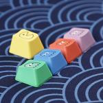 Pacman Five Dye PBT Keycaps for Gaming Keyboards