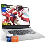 Dell G16 7630 Gaming Laptop, NVIDIA RTX 4070 8 GB GDDR6, Intel i9-13900HX(Up to 5.4 GHz, 24 Cores), 16" QHD+ 2.5K 240Hz 3ms, 32 GB DDR5 RAM, 1 TB SSD, Backlit Keyboard, Windows 11 Pro, White