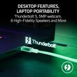 Razer Blade 18 (2025) Gaming Laptop: NVIDIA GeForce RTX 5090 - Intel Core Ultra 9 275HX - Dual UHD+ 240Hz | FHD+ 440Hz Display - 32GB DDR5 RAM - 2TB SSD - Thunderbolt 5-10 Key Chroma RGB Keyboard