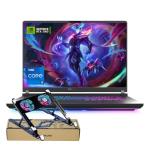 ASUS ROG Strix G16 RTX 5060 Gaming Laptop, 16" FHD+ 165Hz, Intel i7-14650HX (Beats Intel i9-13900), 64GB DDR5 RAM, 1TB SSD, RGB Lightbar, ROG Cooling, Bundle with PCO Laptop Cooler, Grey, W11P
