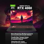 ASUS TUF Gaming A15 Laptop 15.6" FHD 144Hz (100% sRGB) AMD 6-core Ryzen 5 7535HS 64GB RAM 2TB SSD GeForce RTX 4060 (Up to233 AI Tops) RGB Backlit USB4 Win11 ICP Hub