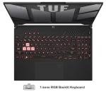 ASUS TUF Gaming A15 Laptop 15.6" FHD 144Hz (100% sRGB) AMD 6-core Ryzen 5 7535HS 64GB RAM 2TB SSD GeForce RTX 4060 (Up to233 AI Tops) RGB Backlit USB4 Win11 ICP Hub