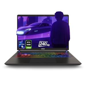 MSI Vector 16 HX Gaming Laptop with RGB Keyboard