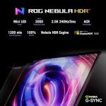 ASUS ROG Strix Scar 18 (2025) Gaming Laptop, 18” ROG Nebula HDR 16:10 2.5K 240Hz/3ms, NVIDIA GeForce RTX 5070 Ti, Intel Core Ultra 9 275HX, 32GB DDR5, 1TB PCIe SSD, Wi-Fi 7, Win 11 Pro, G835LR-XS96