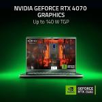 Razer Blade 14 Gaming Laptop: AMD Ryzen 9 7940HS CPU - NVIDIA GeForce RTX 4070 GPU - 14" 16:10 QHD+ 240Hz -16GB DDR5 RAM - 1TB SSD - Windows 11 - Vapor Chamber Cooling - Chroma RGB