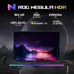 ASUS ROG Strix Scar 16 (2024) Gaming Laptop, 16” Nebula HDR 16:10 QHD 240Hz/3ms, 1100 nits, Mini LED Display, GeForce RTX™ 4090, Intel® Core™ i9-14900HX, 32GB RAM, 2TB SSD, Win 11 Pro, G634JYR-XS97