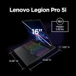 Lenovo Legion Pro 5i Gen 10 Gaming Laptop - Intel 24 Core Ultra 9 275HX, GeForce RTX 5070 Ti, 64GB RAM, 4TB SSD, 16.0" WQXGA OLED 165Hz Display, Wi-Fi 7, 24zone RGB Backlit, Win 11 Pro, Accessories