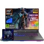 ASUS ROG Strix-G16 Gaming Laptop - 16" 165Hz FHD+, NVIDIA GeForce RTX 5070 Ti, AMD Ryzen 9 8940HX (up to 5.2 GHz), Win11 Pro, Backlit KB, Wi-Fi 6E, w/Accessoires (64GB DDR5 RAM, 4TB SSD)