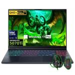 acer Predator Helios Neo 16S AI Gaming Laptop, NVIDIA RTX 5070Ti, 16" 2.5K WQXGA 240Hz 2ms OLED Display, Intel Ultra 9 275HX, RGB Backlit Keyboard, 64 GB DDR5, 4 TB SSD, Windows 11 Pro, Accessories