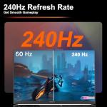 ASUS ROG Strix G18 G814 Gaming Laptop 18" 2.5k (2560x1600) 240Hz (100% DCI-P3) AMD 16-core Ryzen 9 9955HX (>i9-14900HX) 64GB DDR5 4TB SSD GeForce RTX 5070 4-Zone RGB Backlit Wi-Fi6E Win11Pro ICP Hub