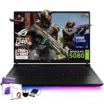 ASUS 2025 ROG Strix G18 Gaming Laptop - NVIDIA RTX 5080(16GB GDDR7), Intel Ultra 9 275HX, 18" 2.5K 240Hz Display, Wi-Fi 7, Windows 11 Pro, Office Lifetime License & Accessories, 64GB DDR5 RAM 8TB SSD