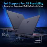 MSI Vector 16 HX AI Gaming Laptop, Intel Ultra 9 275HX(Up to 5.4GHz), NVIDIA RTX 5080 16GB GDDR7, 16" QHD+ 240Hz, Wi-Fi 7, 64GB DDR5, 8TB SSD, RGB Backlit Keyboard, Windows 11 Pro, Office Pro Lifetime