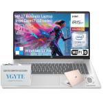 HP 2025 17 Inch Touchscreen Laptop Computer, 17.3 HD+ Touch Screen Business Laptop Notebook PC, Intel 10-Core i7, 64GB RAM 2TB SSD, Windows 11 Pro, Backlit 10 Key Number Pad, Rose Gold