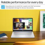 HP 14 Laptop Student Business Computer - w/Office Lifetime • 14 inch LED • Intel N150 Processor • Copilot AI • 12 Hr Battery • Win 11 Pro • w/DVD Drive • 16GB RAM 384GB Storage (128GB UFS+256GB MSD)