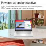 HP 2025 14" Everyday Laptop for Student & Business - 16GB RAM, 128GB UFS & 256GB SD Card • Intel Quad-Core N150 Processor • Ai Copilot • Win11 Pro • 1 Year Office 365 • w/Accessories (Silver)