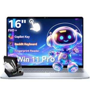 Dell Inspiron 16 Touchscreen Business Laptop Bundle