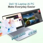 Dell Inspiron 16 Touchscreen Business Laptop Bundle