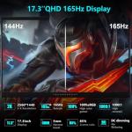 Thunderobot Storm 17 Gaming Laptop - 17.3" QHD