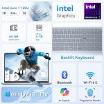 Dell Inspiron 16 Touchscreen Business Laptop Bundle