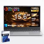 2025 15.6" FHD Laptop with Windows 11 Pro