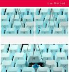 Stainless Steel Keycap Puller for Mechanical Keyboards