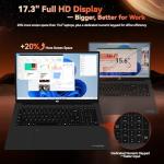 NIMO 17.3" Light Gaming Laptop with Ryzen 7