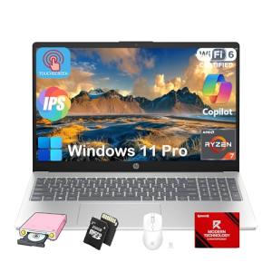 HP 15.6" Touchscreen Laptop with Ryzen 7
