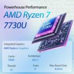 HP 15.6" Touchscreen Laptop with Ryzen 7