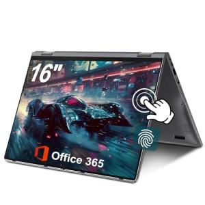 Jumper 16" 2-in-1 Touchscreen Convertible Laptop