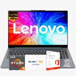 Lenovo Ideapad Slim 3 15.6" FHD Business Laptop (Latest 2025/2026 Edition) with Microsoft Office, Powerful 6-Core AMD Ryzen 7 5825U, Backlit Keyboard, 16GB RAM, 1TB SSD, Windows 11 Pro, WOWPC USB