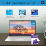 HP Business Touchscreen Laptop Computer - 15.6" HD Touchscreen, 16GB RAM, 1TB SSD, Intel i3-1215U Processor, with Microsoft Office Lifetime License & Windows 11 Pro & Multi External CD/DVD Drive