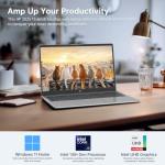 HP Laptop Computer, 15.6" Touchscreen Laptop for Business & Student,13th Gen Intel Processor (up to 4.50 GHz),16GB RAM,512GB SSD,Numeric Keypad,FP Reader,WiFi 6E,w/Accessory,Lifetime Office,Win 11 Pro