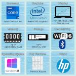 HP 17" Touchscreen Laptop for Home and Work