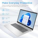 HP 17" Touchscreen Laptop for Home and Work