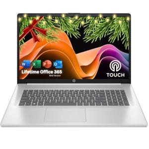 HP 17.3" Touchscreen Laptop with Office 365