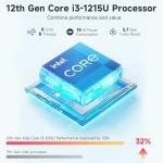 NIMO 17.3" FHD Laptop, Intel i3, 32GB RAM