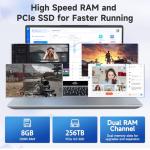 NIMO 17.3" FHD Laptop, Intel i3, 32GB RAM