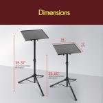 Adjustable Laptop and Projector Tripod Stand