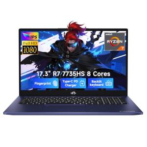 NIMO 17.3" Light Gaming Laptop with Ryzen 7