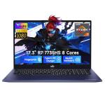 NIMO 17.3" Light Gaming Laptop with Ryzen 7