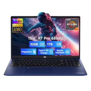 NIMO 15.6" Light Gaming Laptop with Ryzen 7